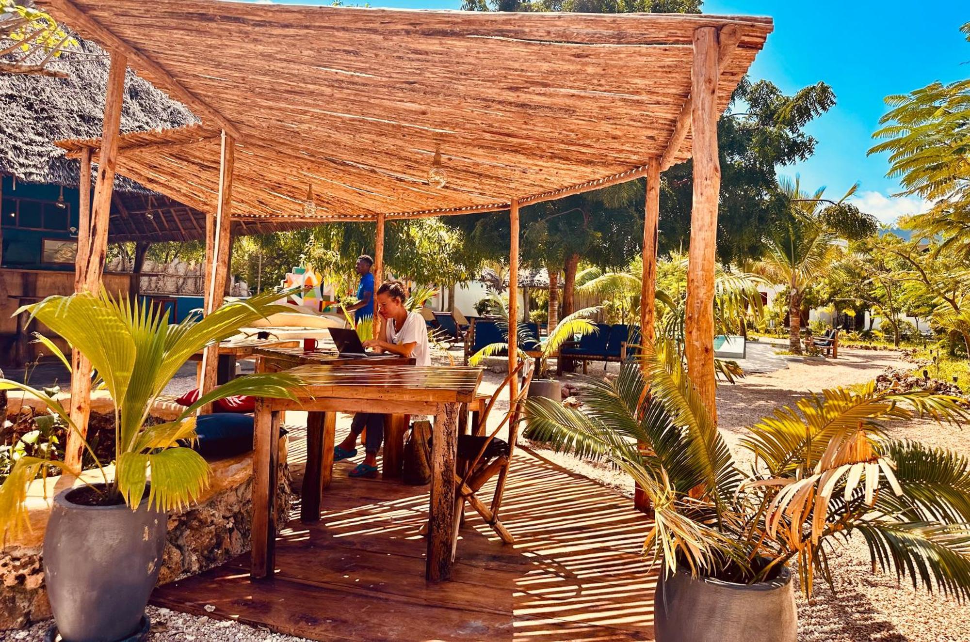 Hotel Kameleon Blue Kizimkazi Exteriér fotografie